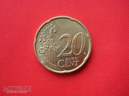 20 euro centów - Włochy