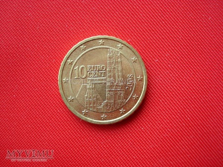Duże zdjęcie 10 euro centów - Austria