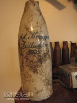 Duże zdjęcie butelka kamionkowa z Sulechowa 1905