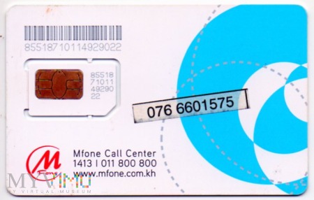 Karta SIM Mfone KH