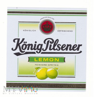 Konig Pilsener, lemon