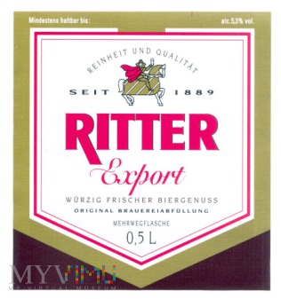Ritter, Export