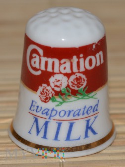 Naparstek reklamowy -Carnation milk