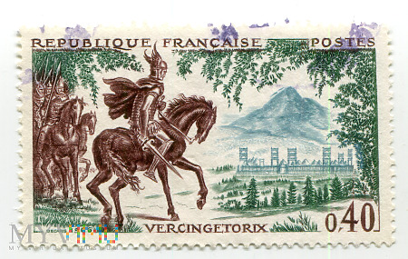 Duże zdjęcie Vercingétorix Francja znaczek 1966