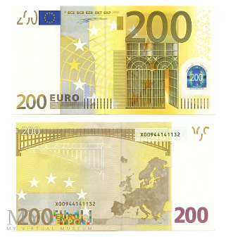 Duże zdjęcie 200 Euro 2002 (X00944141132) Duisenberg
