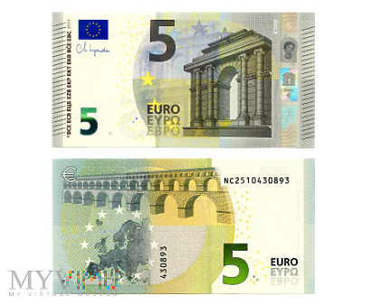 Duże zdjęcie 5 Euro 2020 (NC2510430893) Lagarde