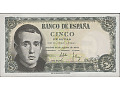 Hiszpania - 5 peset, 1951r. UNC