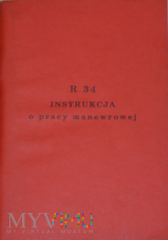 R34 - 1996 Instrukcja o pracy manewrowej
