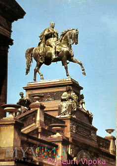 Berlin - Pomnik konny Fryderyka Wilhelma IV (1987)