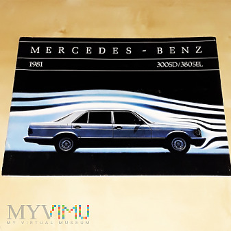 Prospekt Mercedes-Benz 300SD/380SEL 1981