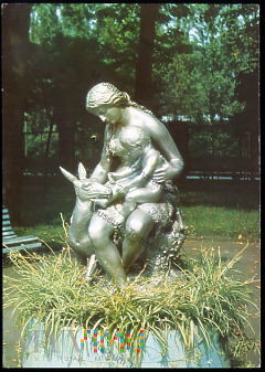 Goczałkowice Zdrój - Rzeźba w parku - 1975