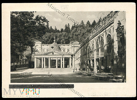 Marienbad - Kreuzbrunnen und Kolonnade - 1940