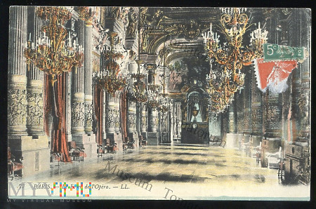 Paryż - Opera Garnie - Foyer - pocz. XX w.