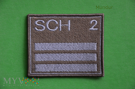 Oznaka stopnia na kurtkę - SCH 2