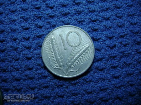 Włochy 10 lirów 1951