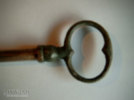 Stary klucz od zamka .