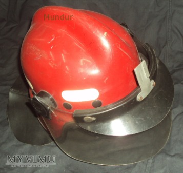 Hełm strażacki Kalisz PH-5 - czerwony