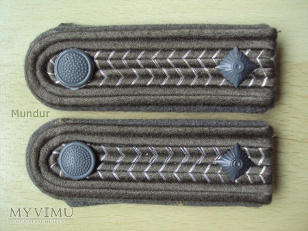 Duże zdjęcie Oznaki stopnia na mundur polowy - Fähnrich