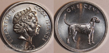 W-y Cooka, 1 Cent 2003r