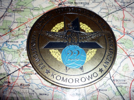 Medal okolicznościowy 22 WOT-K w Komorowie 1999 v4