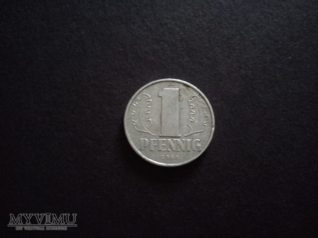 Duże zdjęcie 1 Pfennig NRD-1960,1963,1964,1968