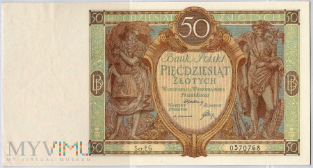 01.09.1929 - 50 Złotych