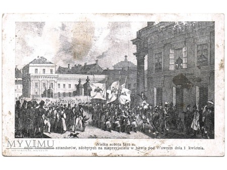 Wielka Sobota 1831 r.- Wawer.