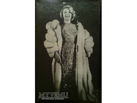 Duże zdjęcie Marlene Dietrich Marlena w Moskwie - ZSRR