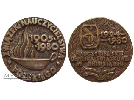 75-lecie ZNP (Grudziądz) medal 1980