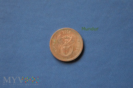 Duże zdjęcie Moneta południowoafrykańska: 5 centów