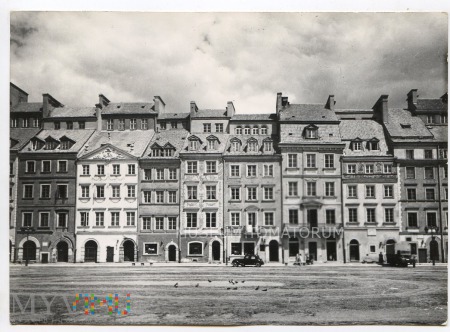 W-wa - Stare Miasto - Rynek - 1950-te
