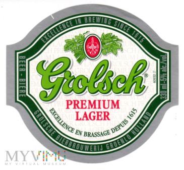 Duże zdjęcie Grolsch Premium Lager