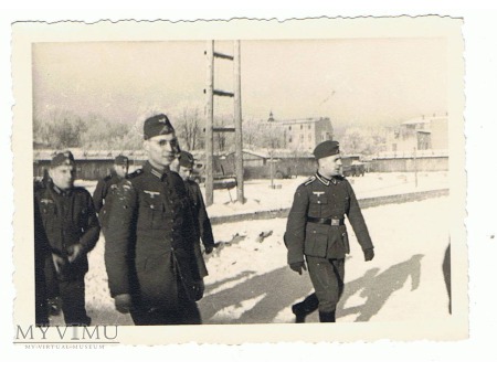 Zdjęcie żołnierzy Wehrmachtu wykonane w Krotoszyni