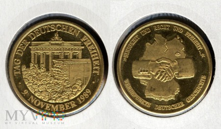 Medal pamiątkowy z Niemiec