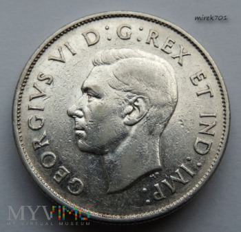 Moneta 50 cents 1945