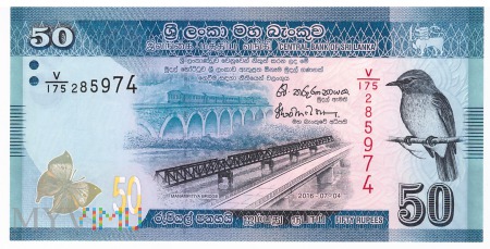 Sri Lanka - 50 rupii (2016)