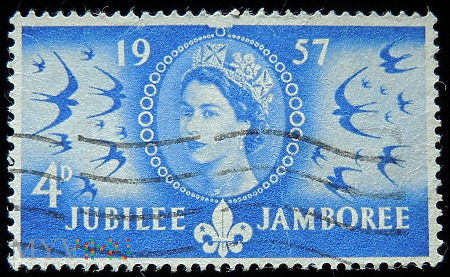 4d Elżbieta II Jubilee Jamboree