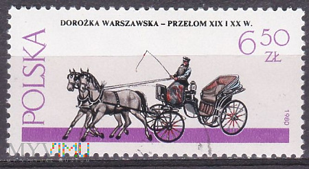 DOROŻKA WARSZAWSKA - PRZEŁOM XIX I XIX W.