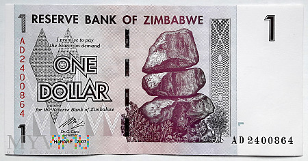 Zimbabwe 1 $ 2007