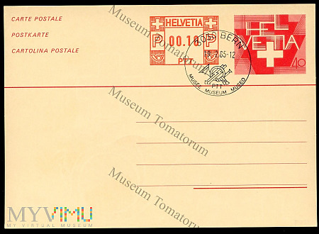 Karta pocztowa szwajcarska - 1985