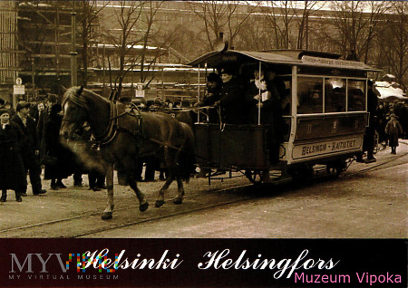 Helsinki - tramwaj konny - 1936
