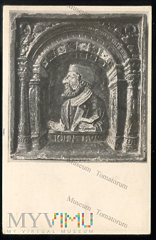 Kafel z podobizną Jana Husa