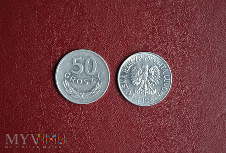 Moneta: 50 groszy