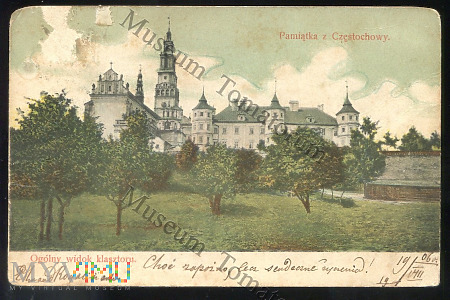 Częstochowa - Jasna Góra - 1906