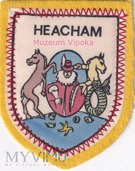 herb Heacham - naszywka
