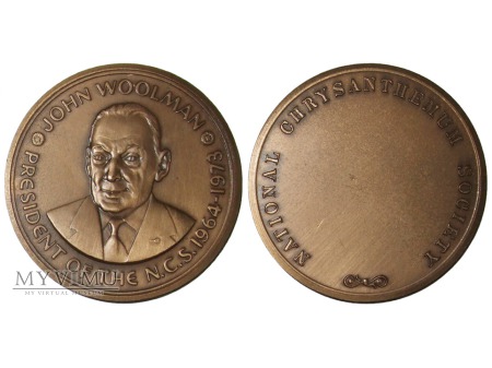 John Woolman medal brązowy 1973