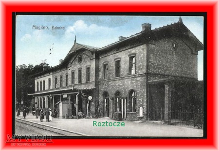 MOGILNO , Dworzec kolejowy