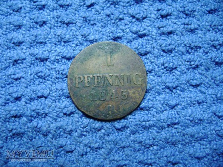 1 pfennig 1845