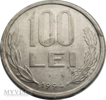 100 Lei, 1994 rok.