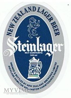 Duże zdjęcie steinlager - new zealand lager beer